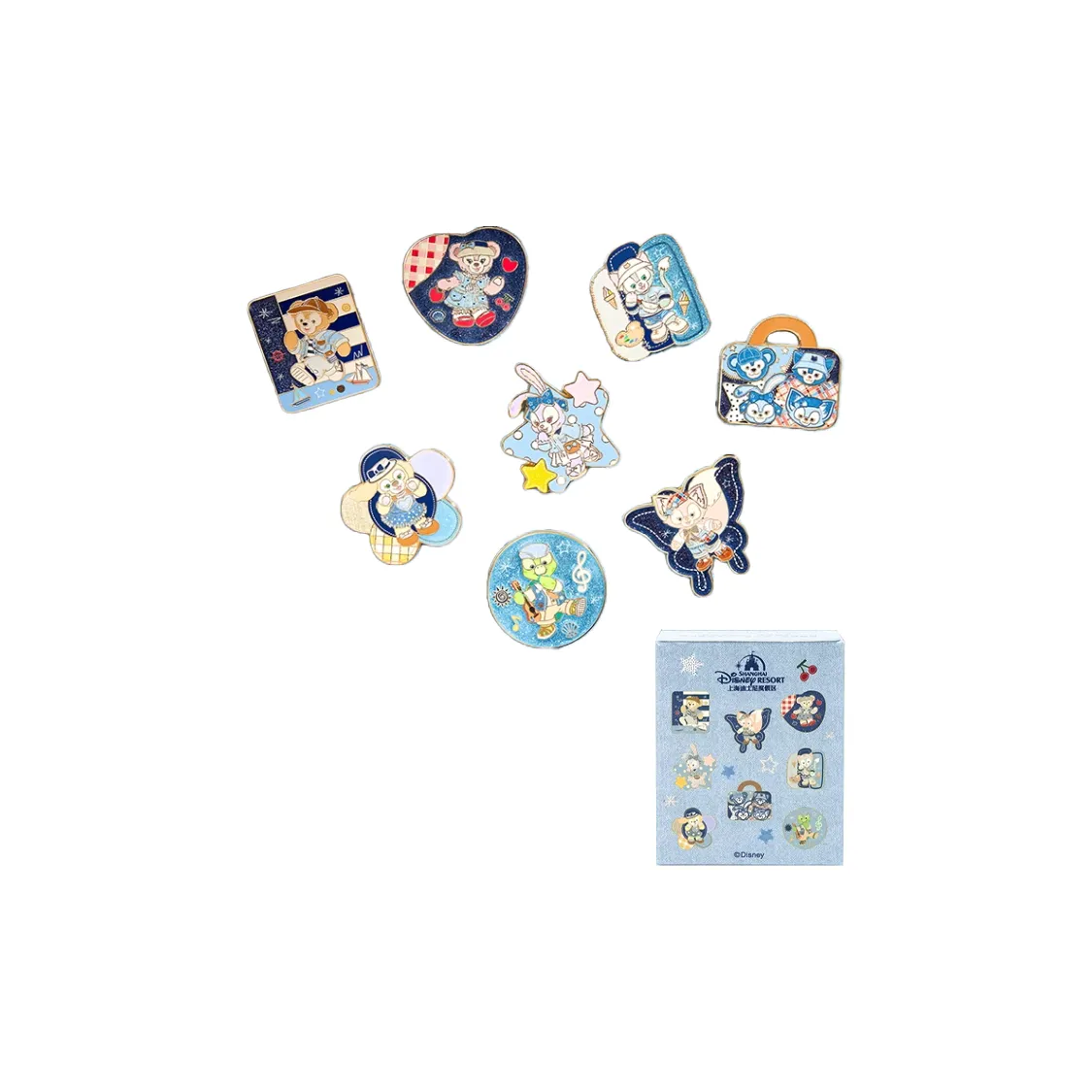 Disney Duffy и друзья Даффи Стиль Cowboy Значки