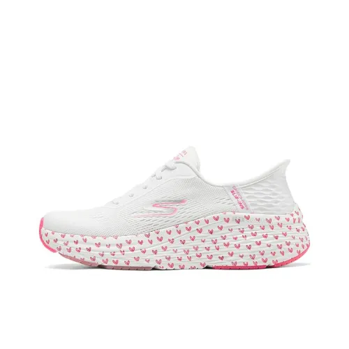 Skechers WOMEN'S GO Series Беговые кроссовки Низкие Белый/Розовый Женские