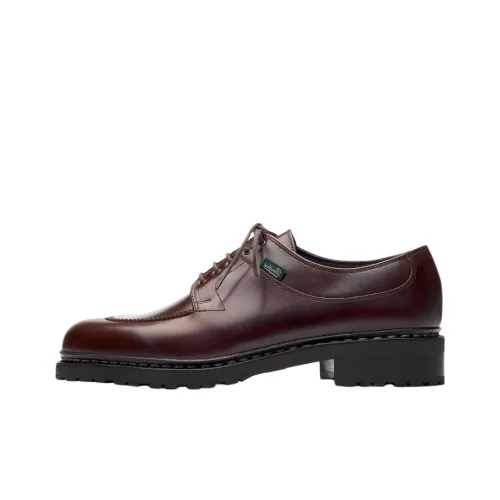 Paraboot Мужские повседневные туфли Low Топ Красно-коричневый Мужские