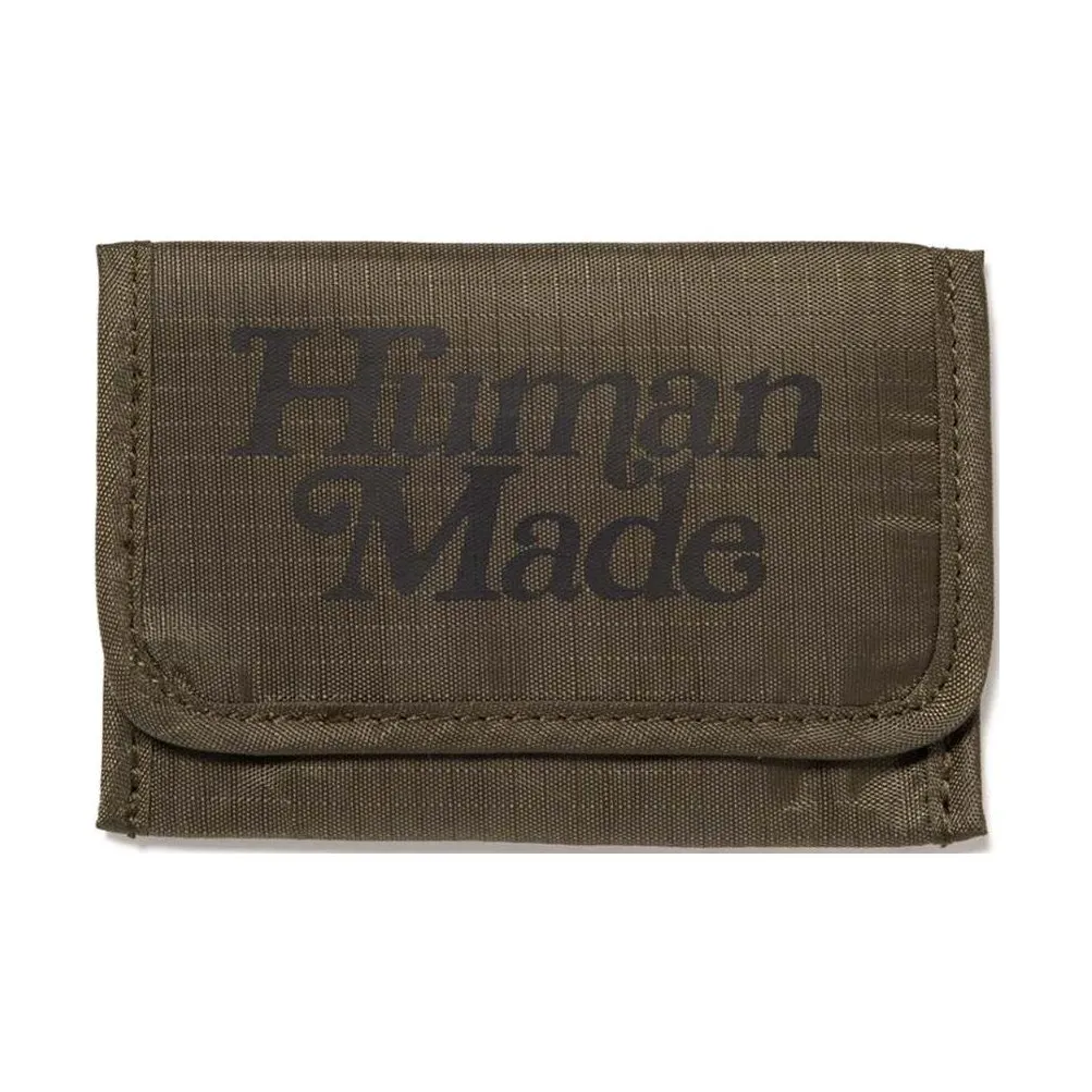 HUMAN MADE PROTOTYPE Series Nylon Wallets Card Holders Regular Unisex Olive Brown