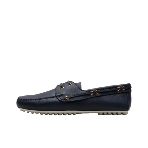 Car Shoe Лоферы на резиновой подошве Черные Мужские