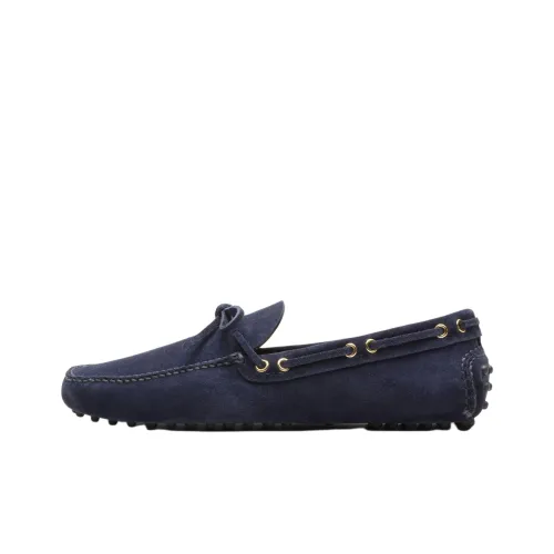Car Shoe Лоферы на резиновой подошве Морской синий Мужские