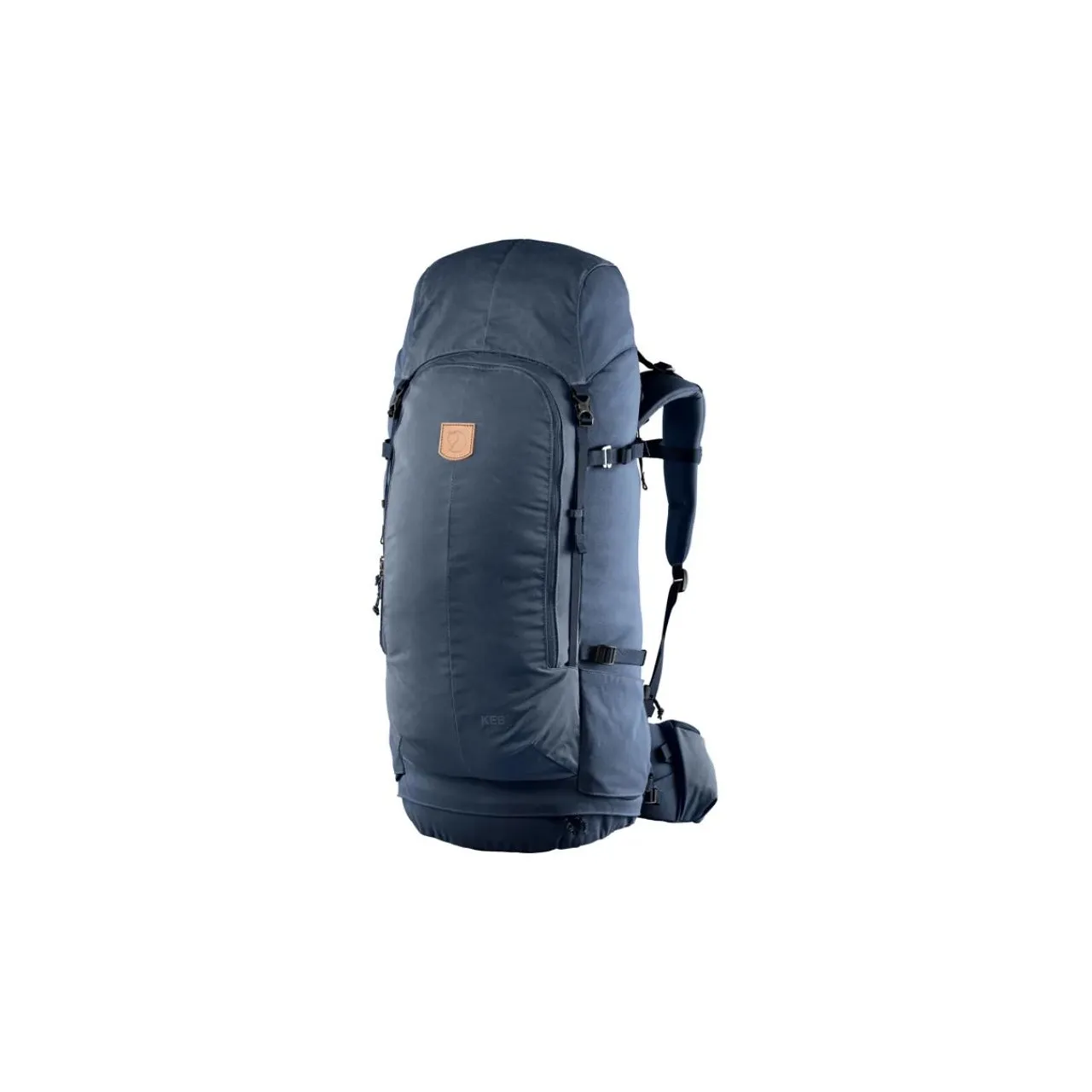 Fjallraven Recycled Polyester With Cotton And Recycled Polyamide Outdoor Mountaineering Bag Backpack Men's Marine Blue