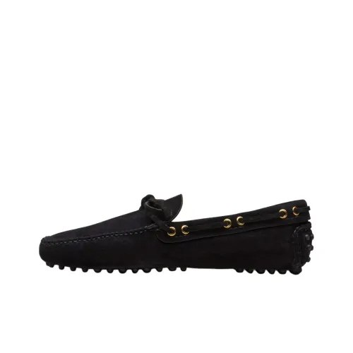 Car Shoe Лоферы на резиновой подошве Черный Мужские