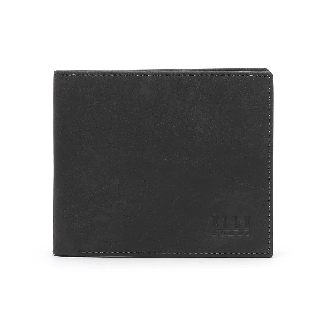 ELLE HOMME Cow Leather Wallets Men's Gray