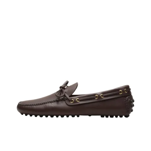 Car Shoe Лоферы на резиновой подошве Умбра Мужские