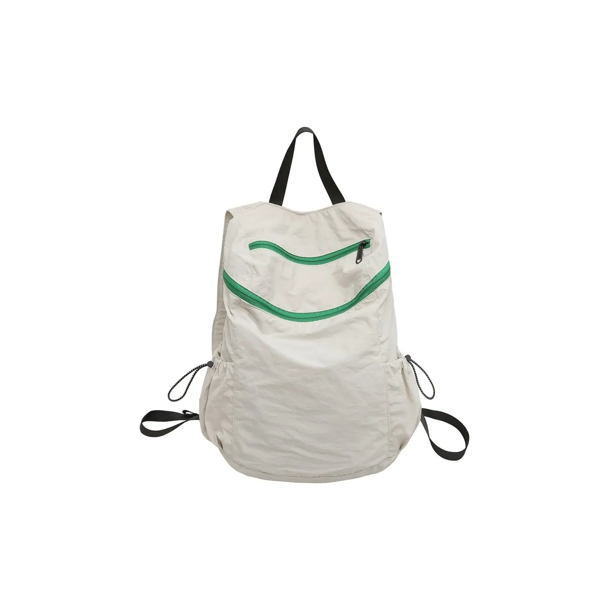 GEERDUN Nylon Carry Рюкзак Унисекс Черный Белый