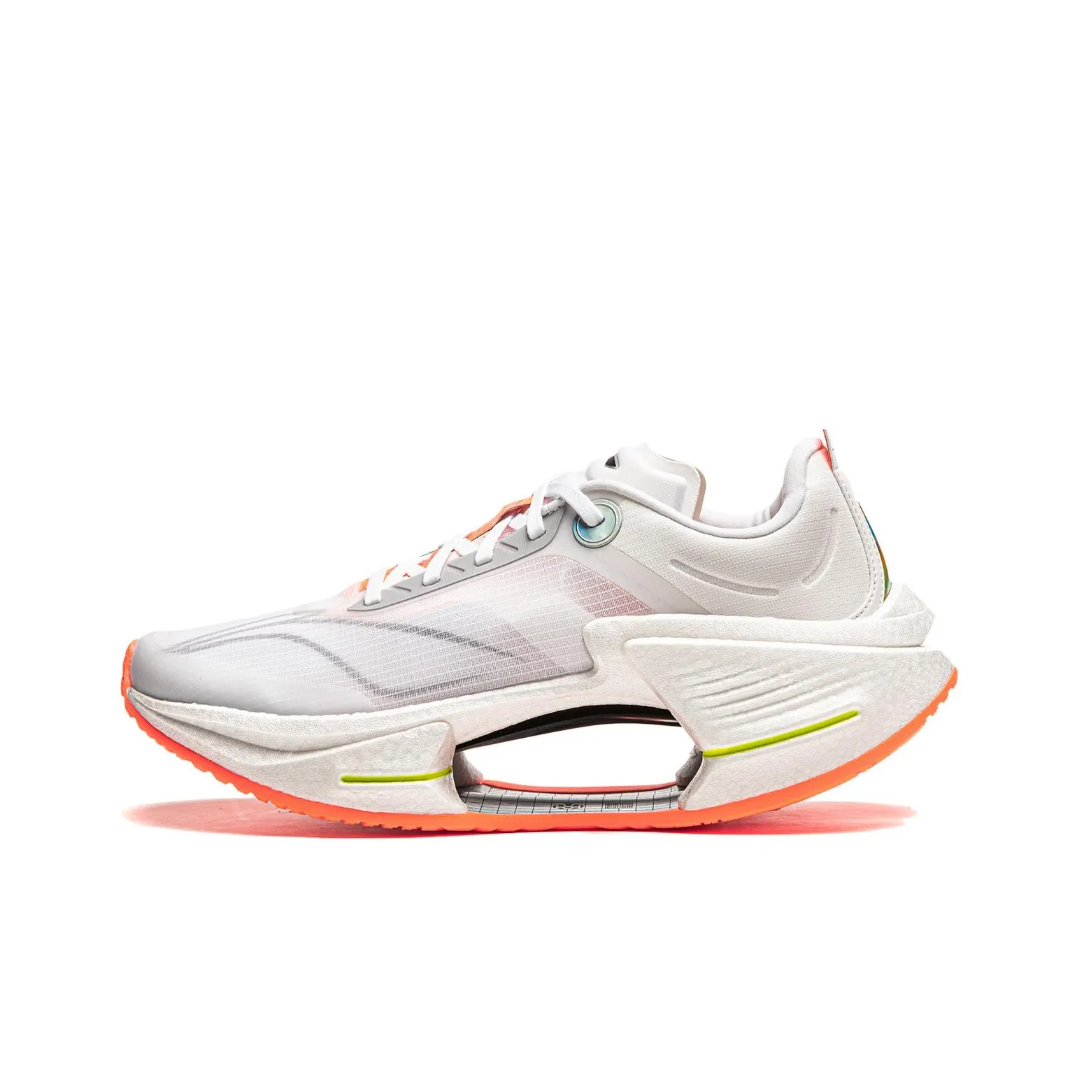LiNing Shadow 3 ESSENTIAL Cushioning Support Rebound Low Top Casual Running Shoes Men's Standard White