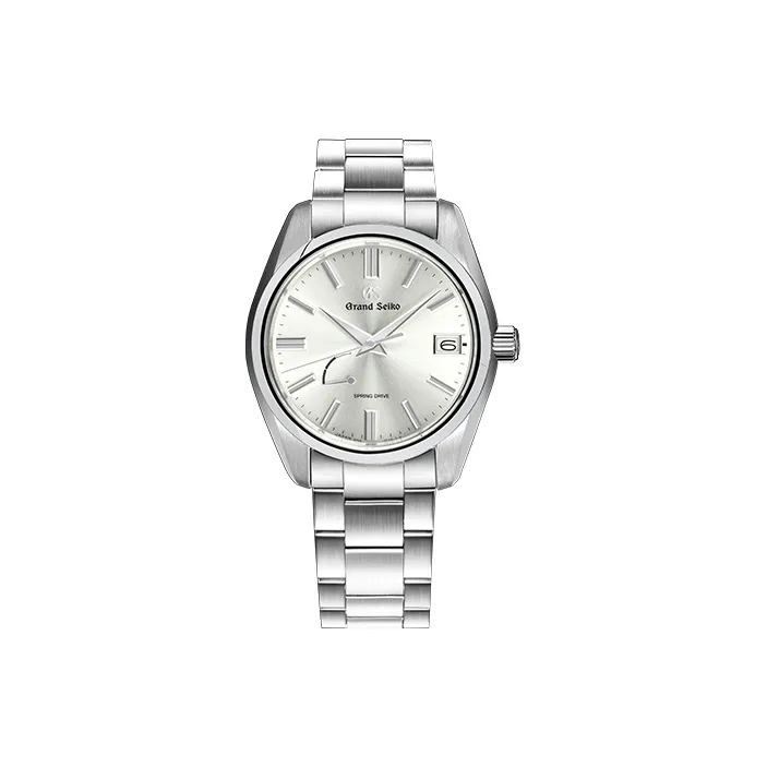 GRAND SEIKO Mechanical Movement Stainless Steel Strap Watch Men's Watches Silver Dial