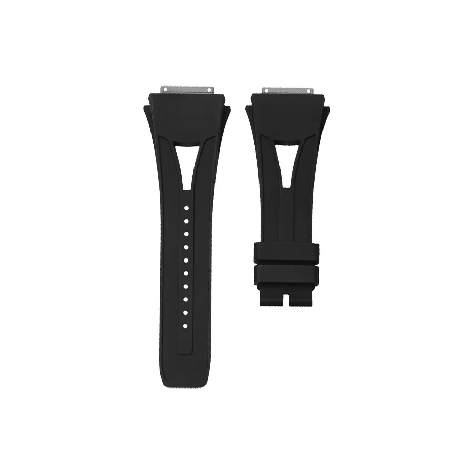 VAGENARI High-Quality Water-Resistant Rubber Strap Compatible With Richard Mille RM030 Watch Band Unisex
