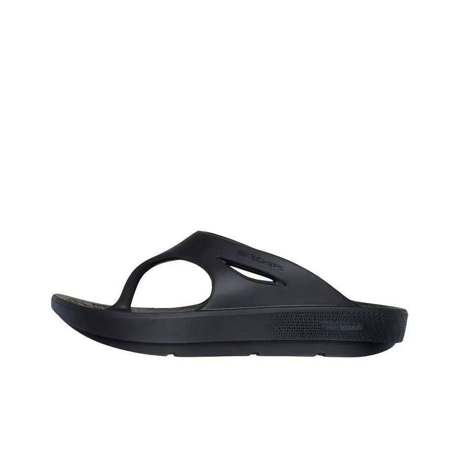 Skechers Шлепанцы Женские Черные