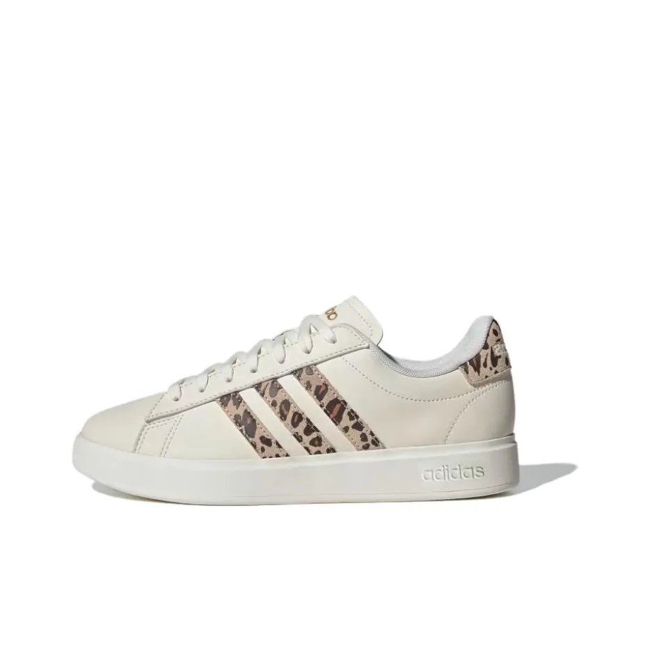 Adidas Grand Court 2.0 Off White Magic Beige Matte Gold Women's