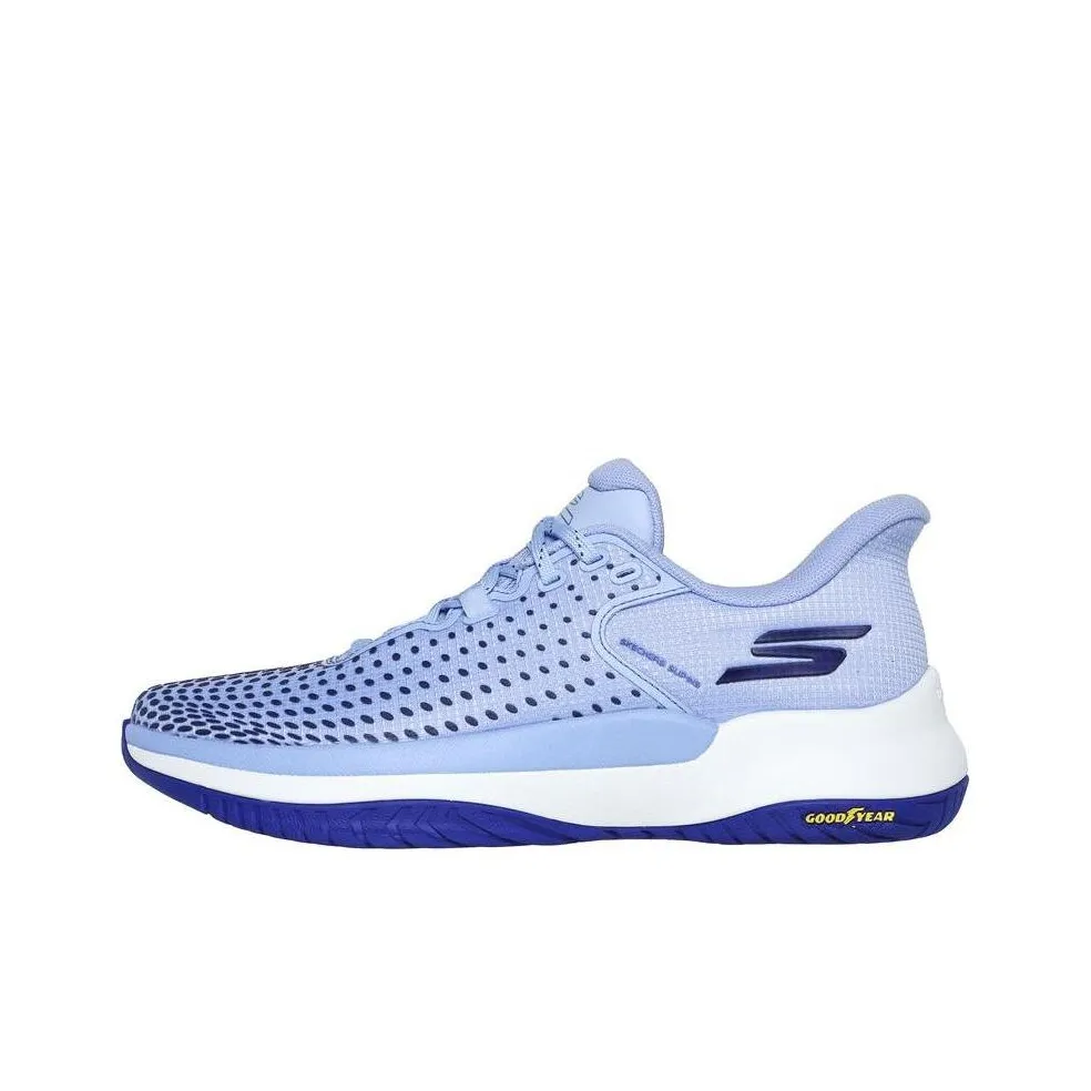 Skechers Slip Ins Viper Court Elite Low Top Training Shoes Women's Blue