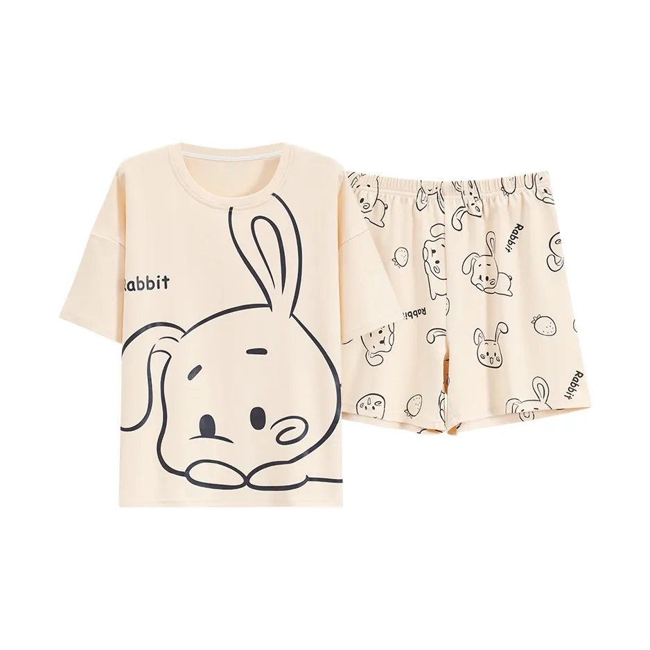 QIAOJIAREN Унисекс Пижамные комплекты