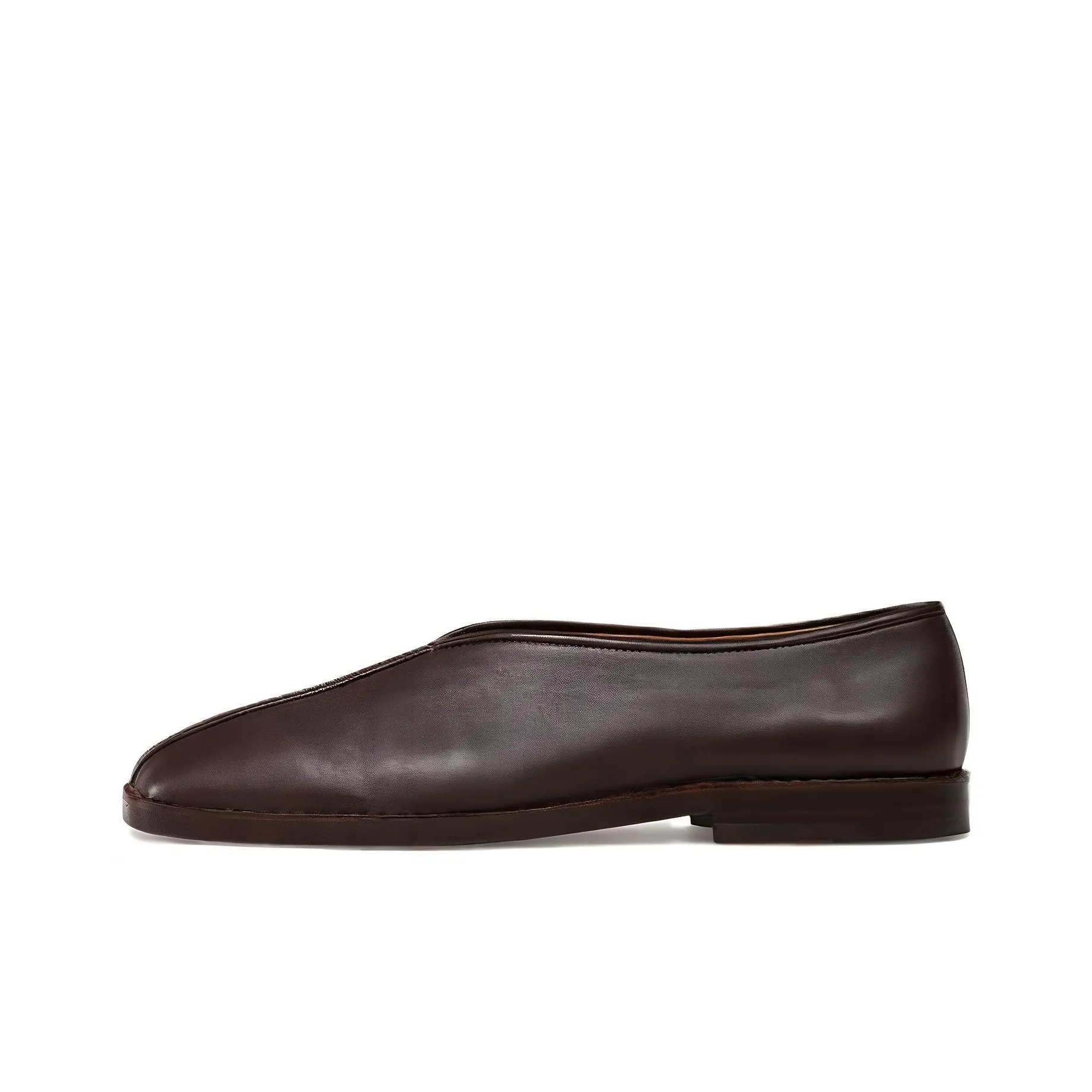 Lemaire Square toe Leather Loafers Women's
