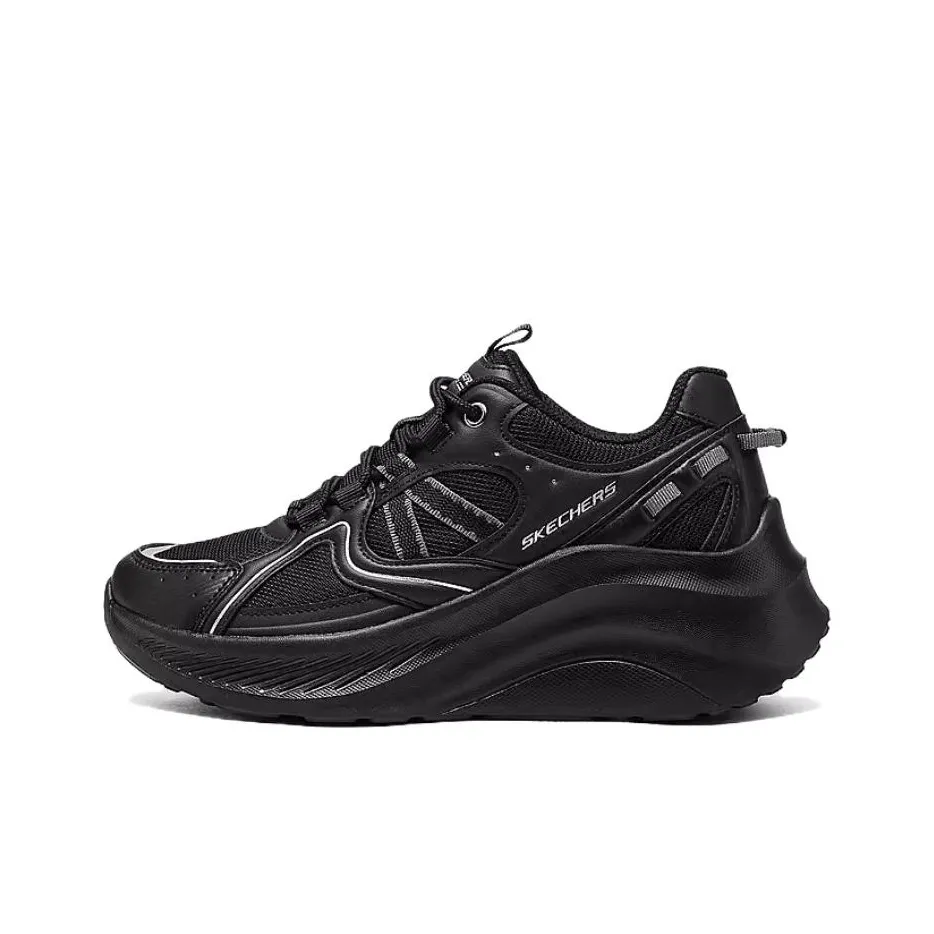 Skechers Bob's SPORT Low Top Casual Shoes Women's Black