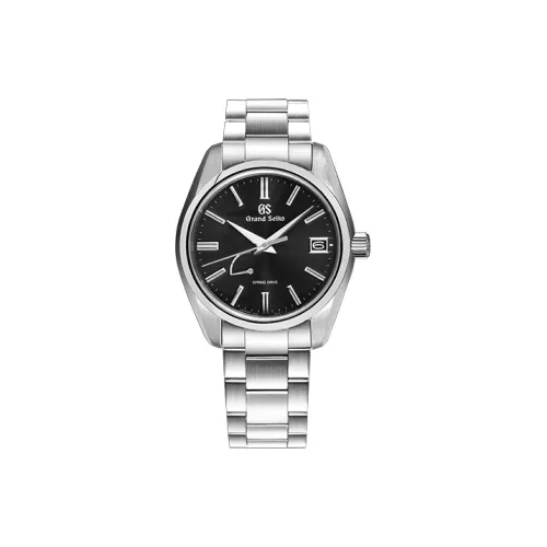 GRAND SEIKO Механический Movement Мужские Часы SPRING DRIVE Collection 40mm*12,25mm Черные