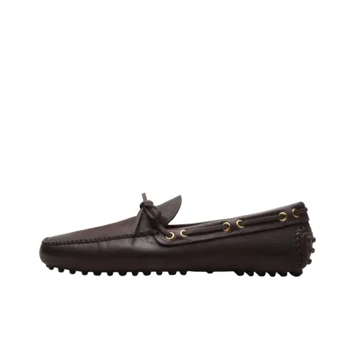 Car Shoe Лоферы на резиновой подошве Эбеновый Мужские