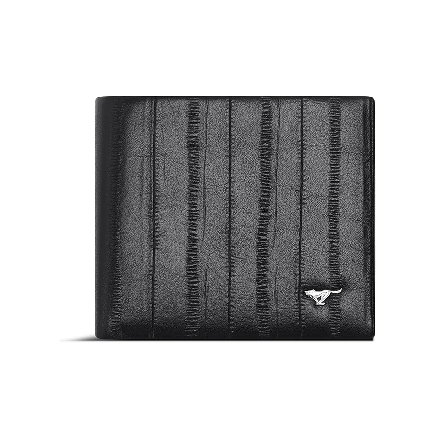 SEPTWOLVES Top Grain Cow Leather Money Clip Wallet Card Holder Men's