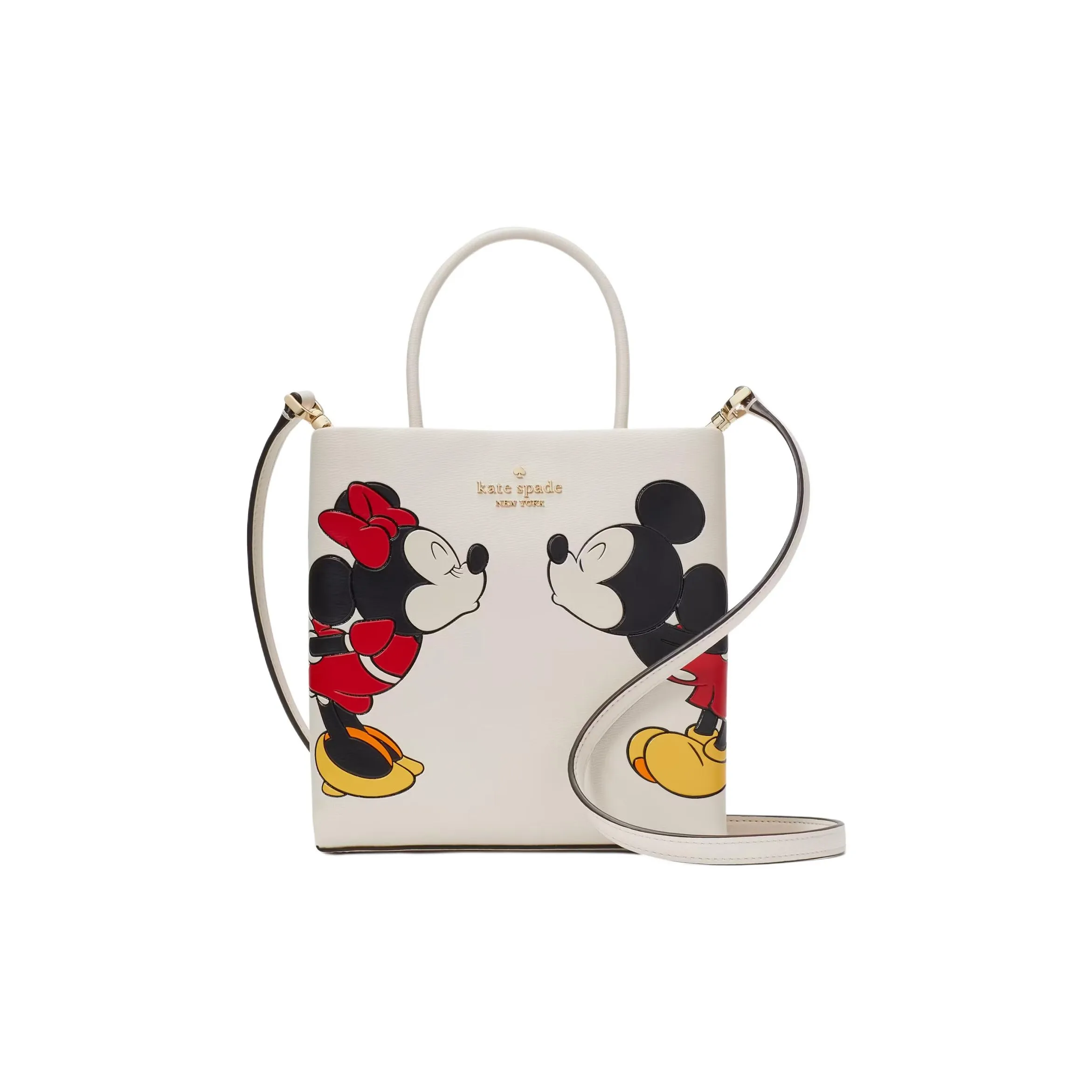 Kate Spade Disney Collaboration PVC Shoulder Bag Crossbody Bag Handbag Mini Women's Sheepskin Paper Multicolor