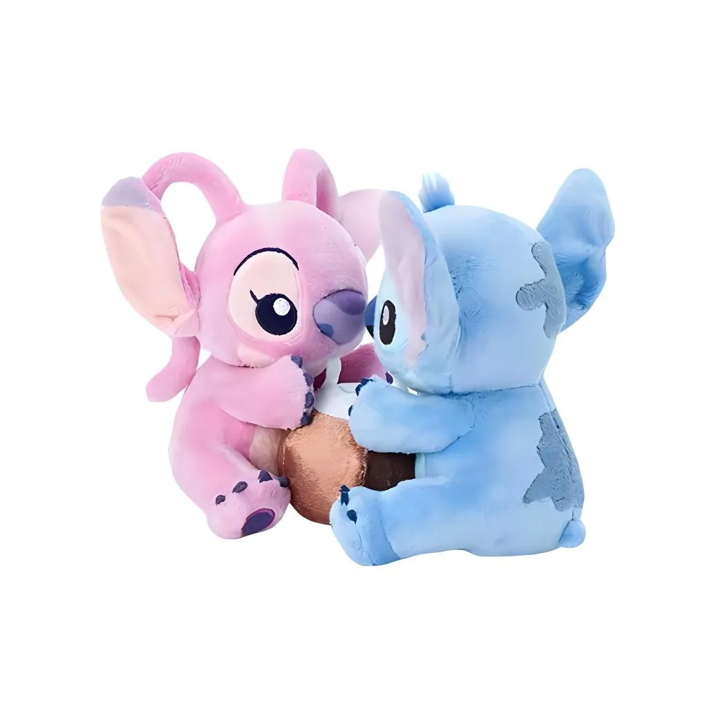 Disney Stitch Ангел Стич Куклы Плюшевая Кукла 17 см Высота