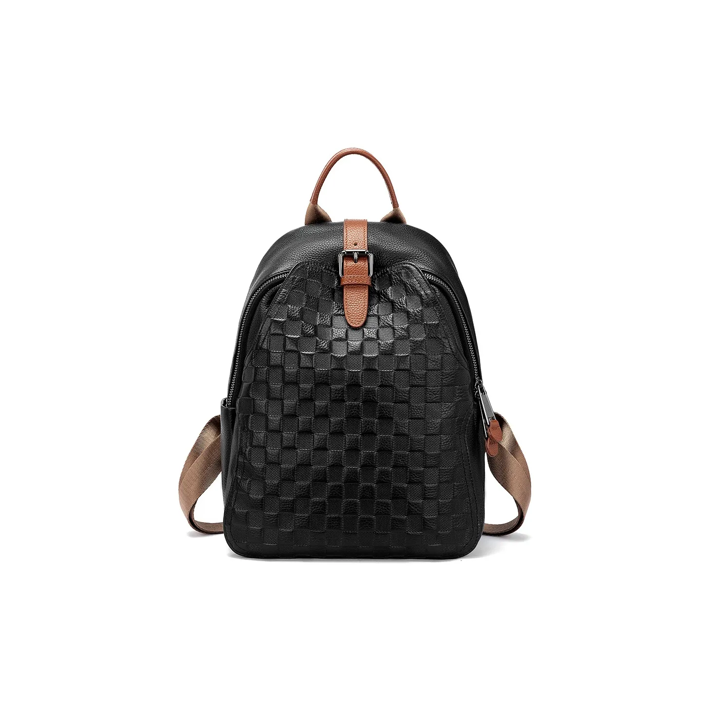 Roberta Di Camerino Рюкзак из коровьей кожи большой унисекс черный белый