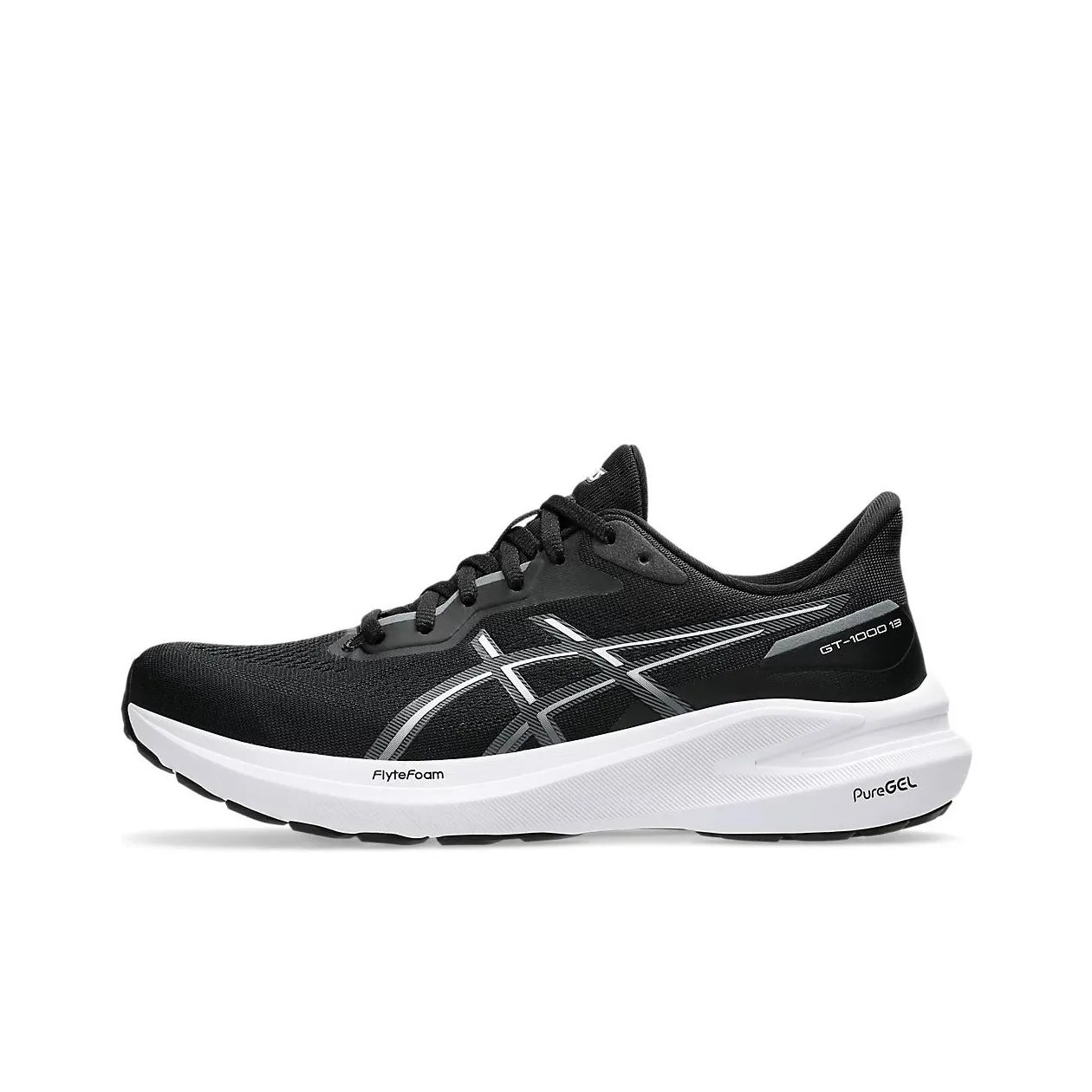 Asics GT 1000 13 Black White Women's