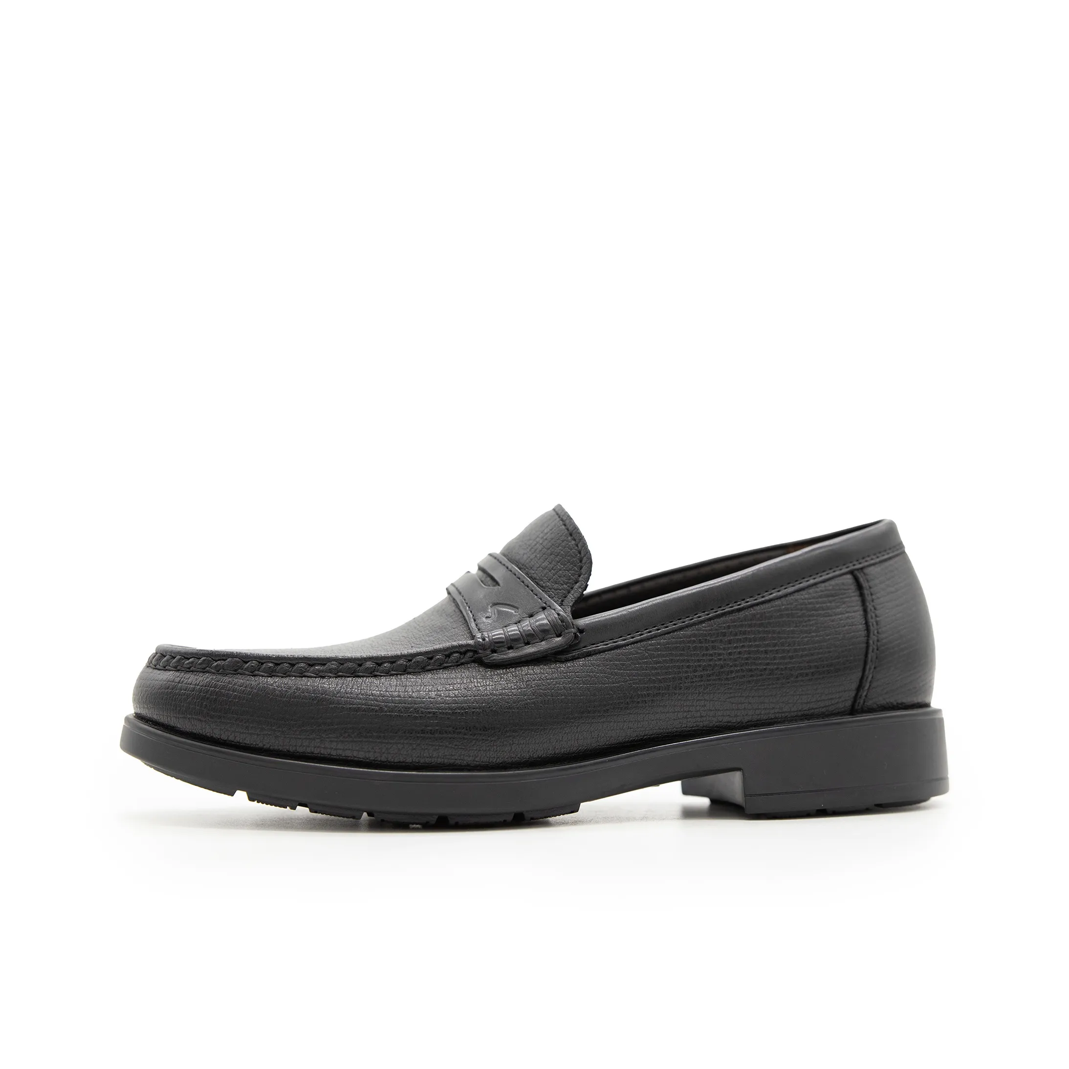 Satchi Dress Shoes Slip on Men's Black