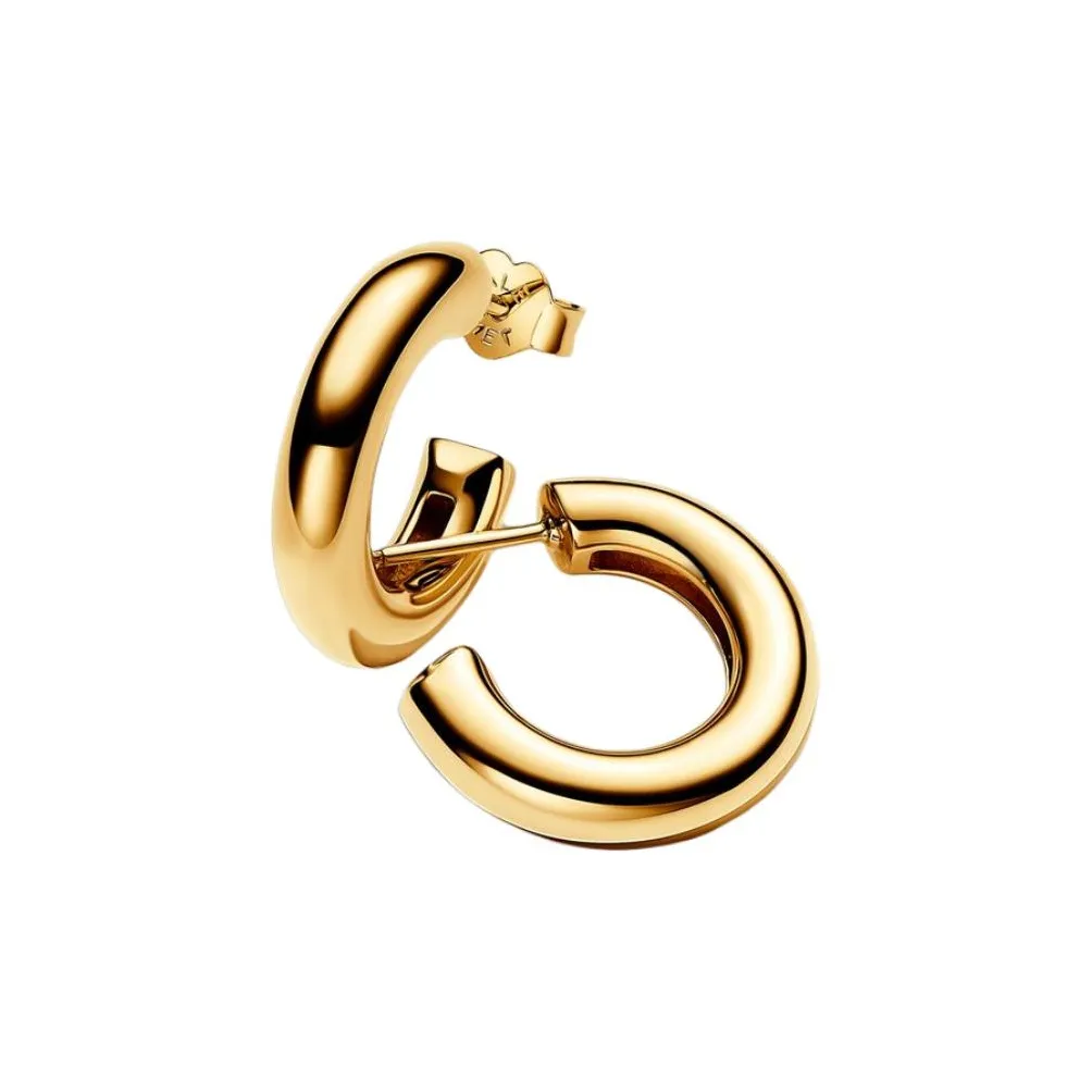 Pandora 14K Gold Plated Earrings Women's Gold