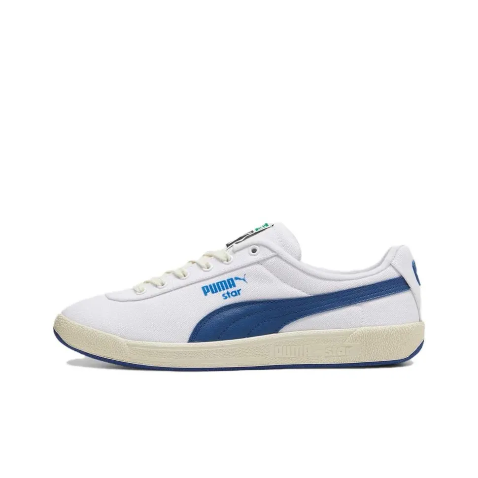 NOAH совместный бренд X PUMA Court Star Low Топ Скейтборд Кроссовки Унисекс Белый Синий