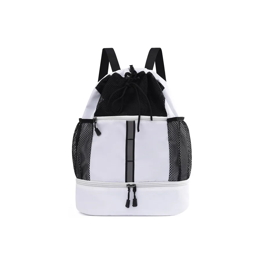 GKY Oxford Basketball Bag Backpack Regular Unisex Black/Gray/White
