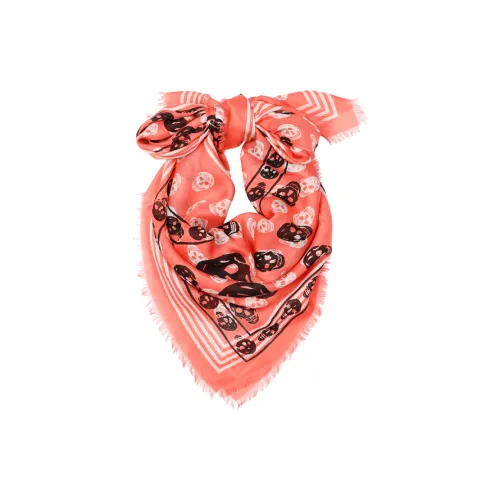 Alexander McQueen Модальные шелковые шарфы унисекс