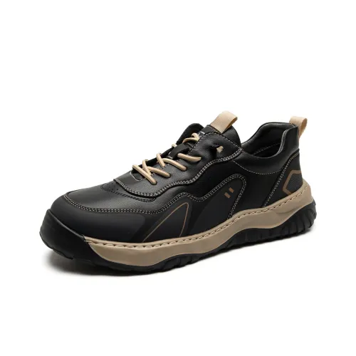 SHOUBA Кроссовки для скейтбординга Low Top Черные Мужские