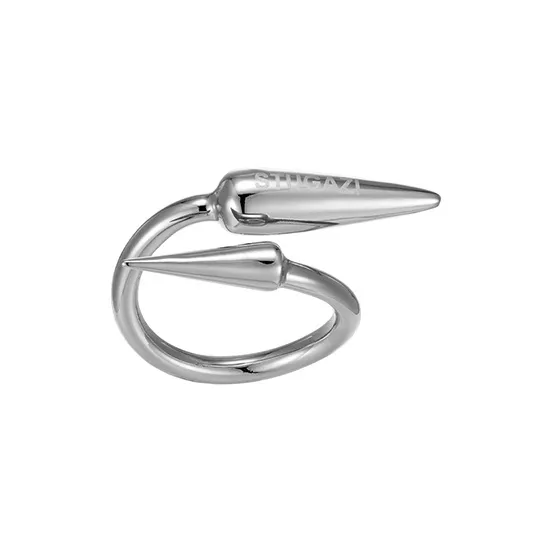 STUGAZI Медный с 24K Белое Золото Покрытие Кольца Унисекс