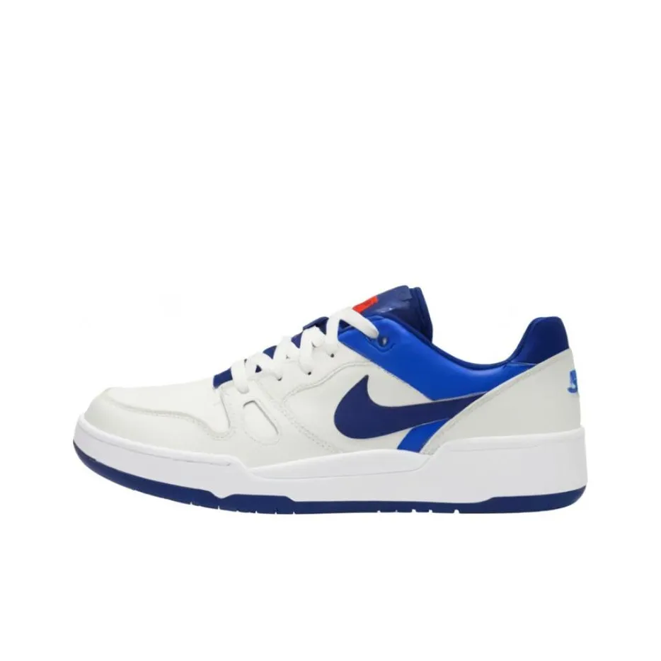 Nike Full Force Low Summit White Racer Blue Deep Royal Blue