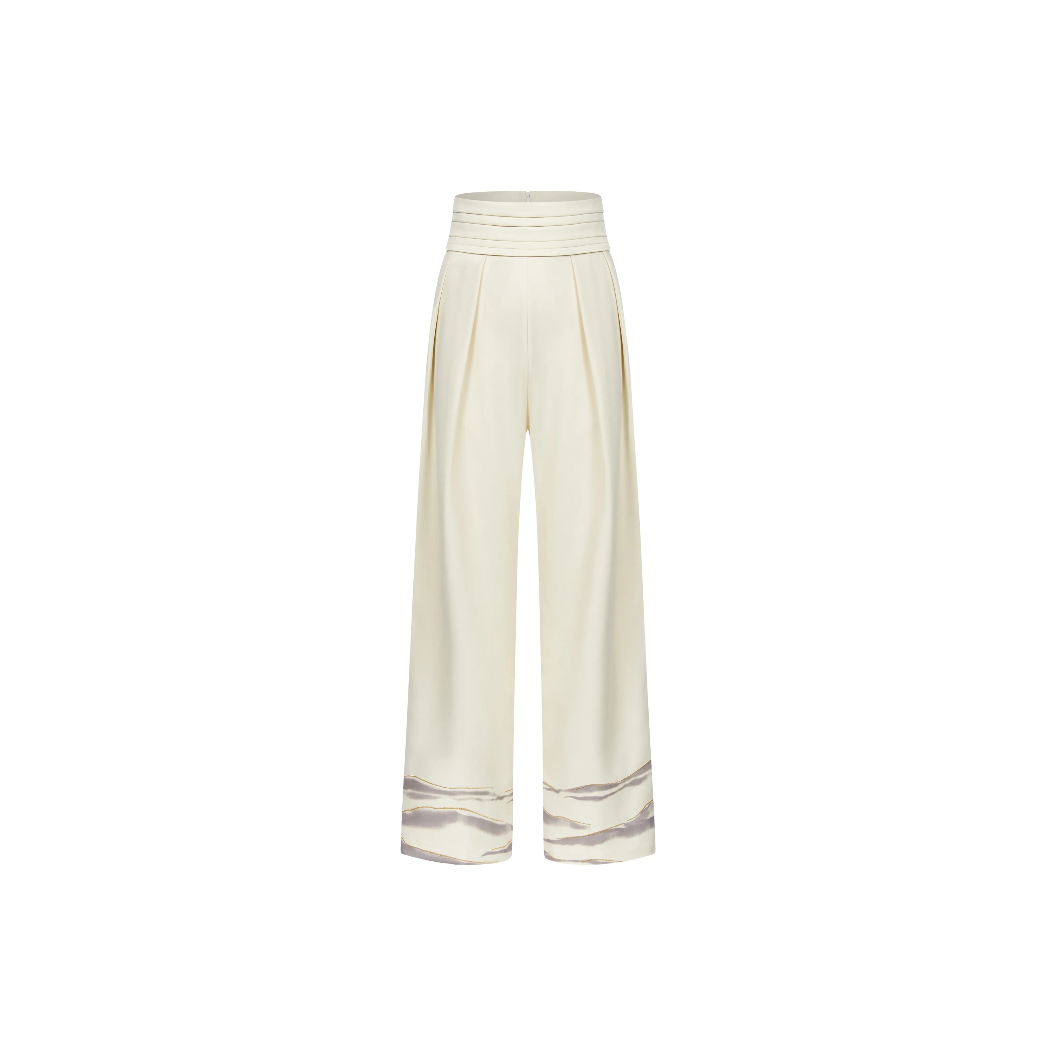 CNEW Casual Pants Unisex Ecru