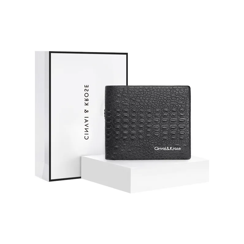 Simvay Clos Тело Коровья Кожа с Синтетической Кожей Монетница Кошелек Клатч Сумка для Документа Обычный Мужской Черный