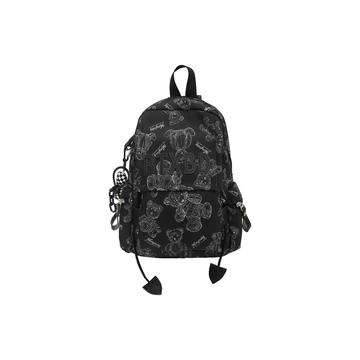 morellybear Нейлон Рюкзак Сумка через плечо Sling Сумка Обычный Унисекс Черный Красный Белый Зеленый