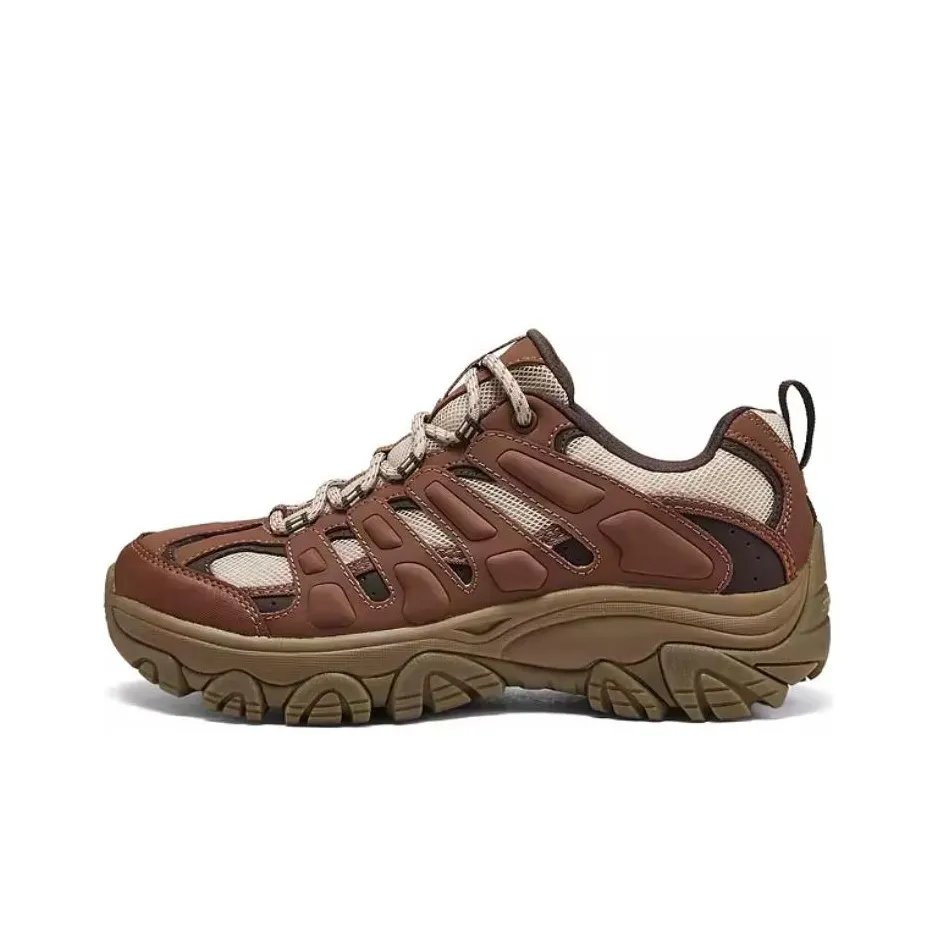 Skechers OUTDOOR Mountaineering & Hiking Shoes Women's Low Top Reddish Umber/RUST