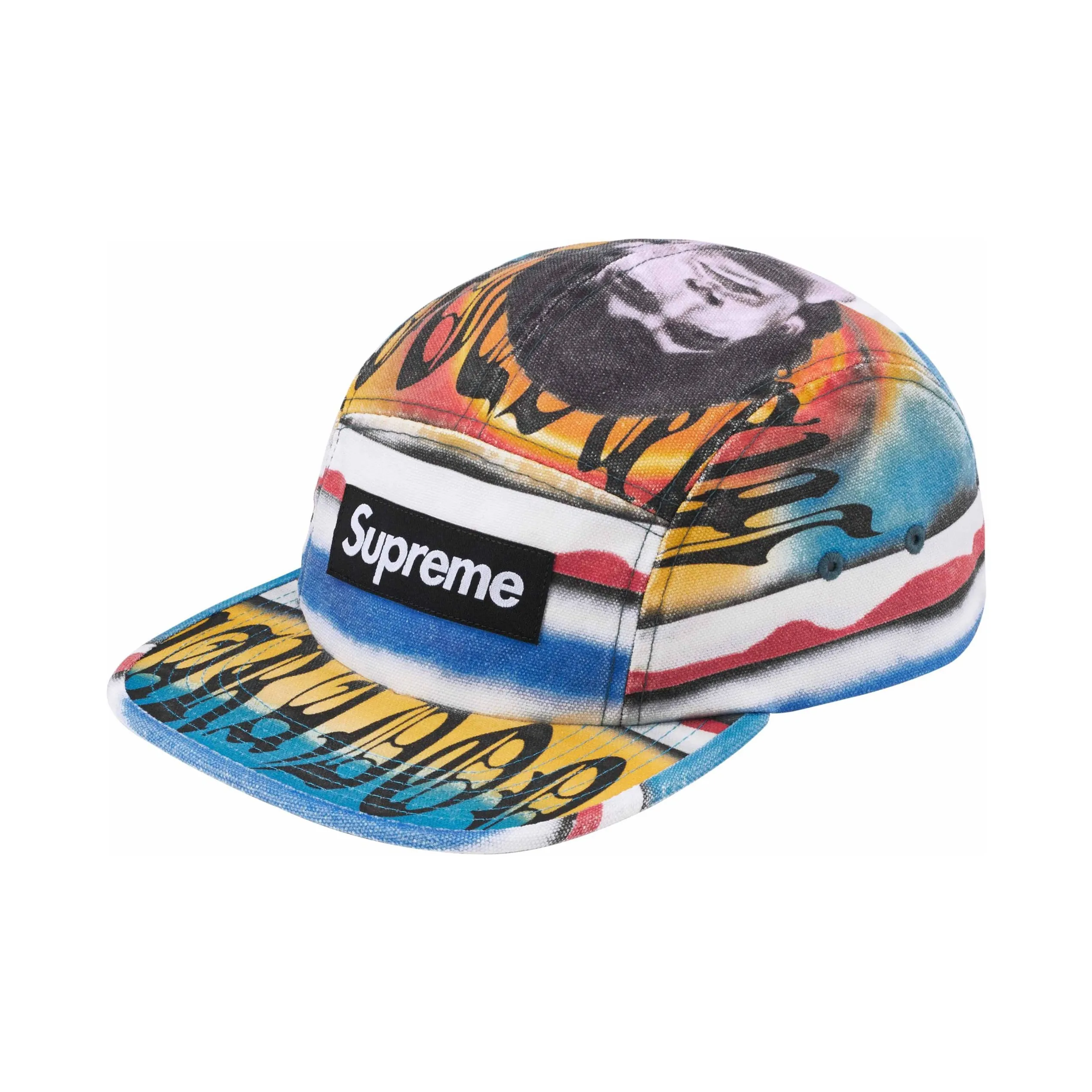 Supreme 100% хлопок Кепки Унисекс Черный Белый Синий Желтый