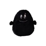 블랙 롱 헤어 플러피 인형 15cm