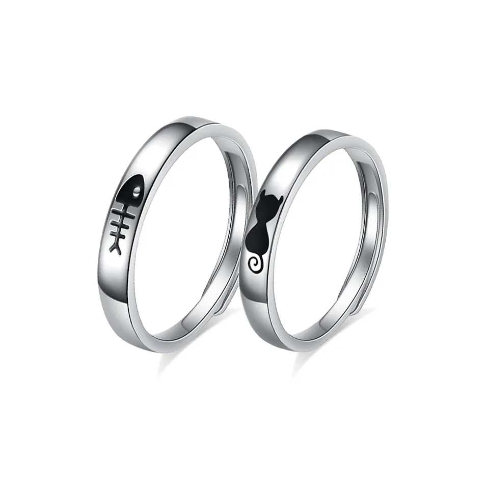 JOYDINNY Кольца из серебра S925 Унисекс