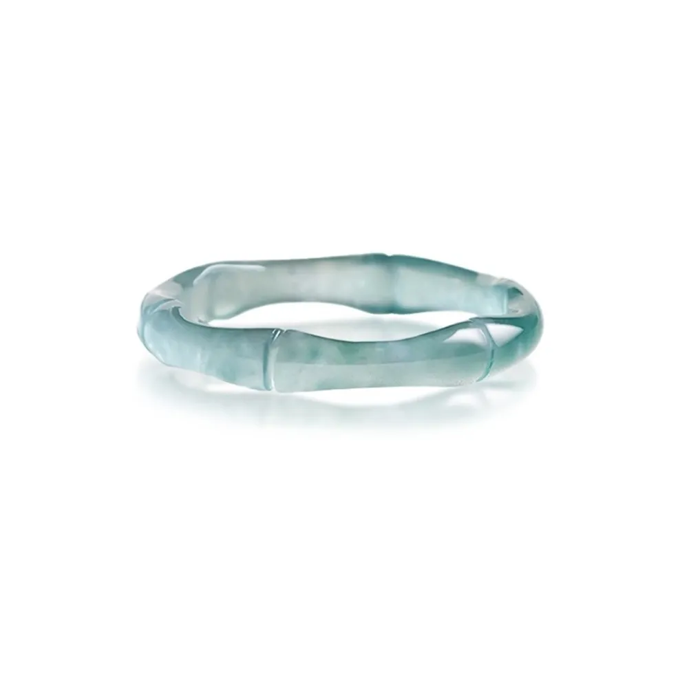 The Star Of The Water Shell Chalcedony Jade Rings Unisex
