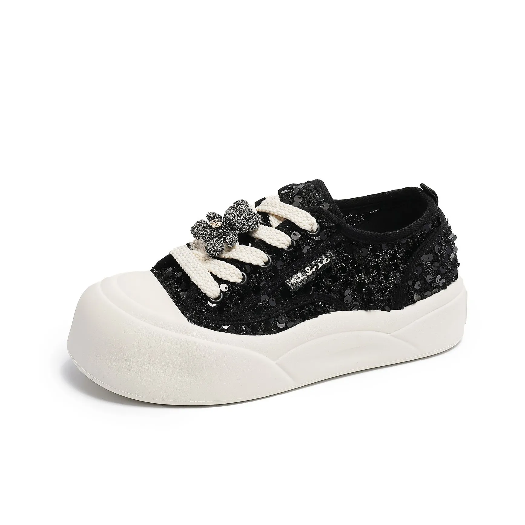 BAFFN Дышащий Низкий Топ Casual Женский Черный