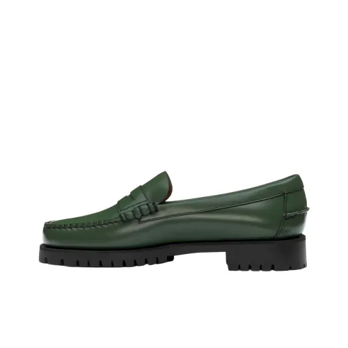 Sebago Лоферы Зеленые Женские
