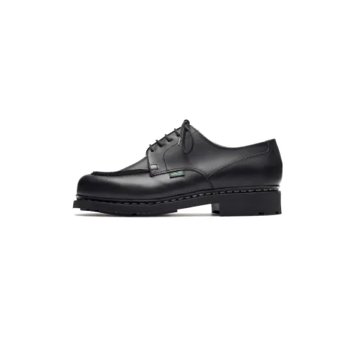 Paraboot Мужские повседневные туфли Low Top Черные для мужчин