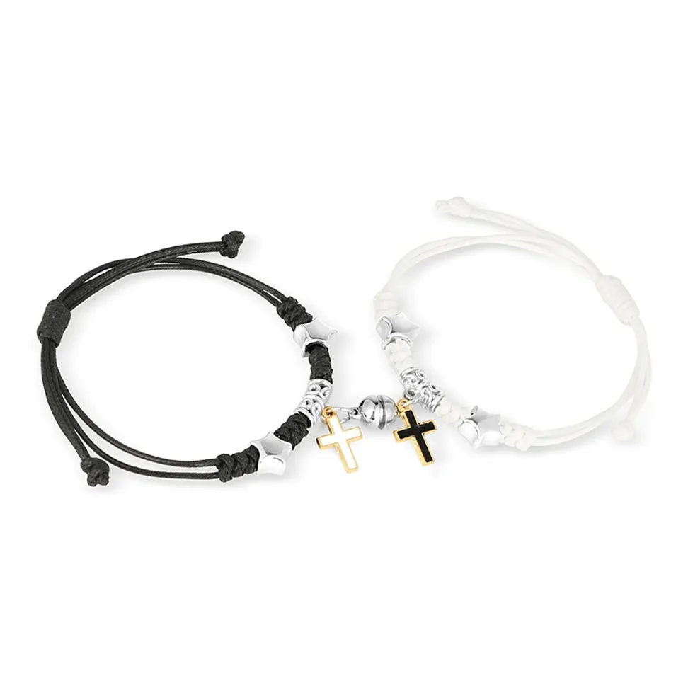 MUYAN Сплав Крест Браслет Унисекс