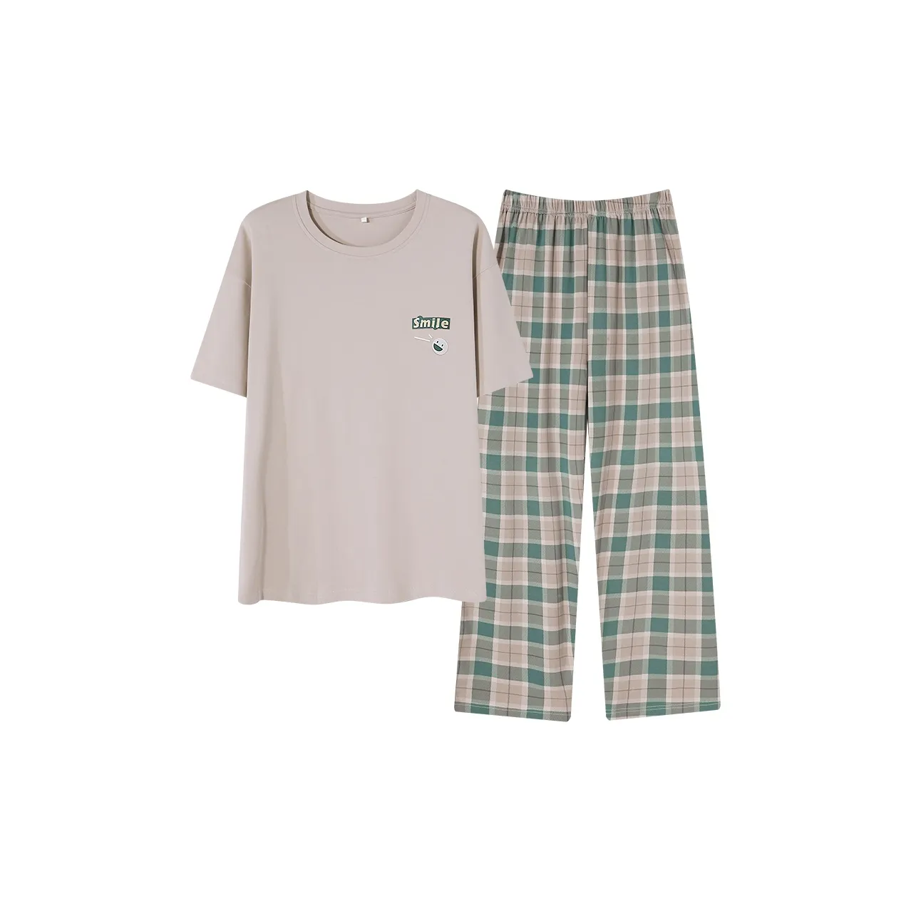 FOREVER 21 Pajama Set Men's Light Gray