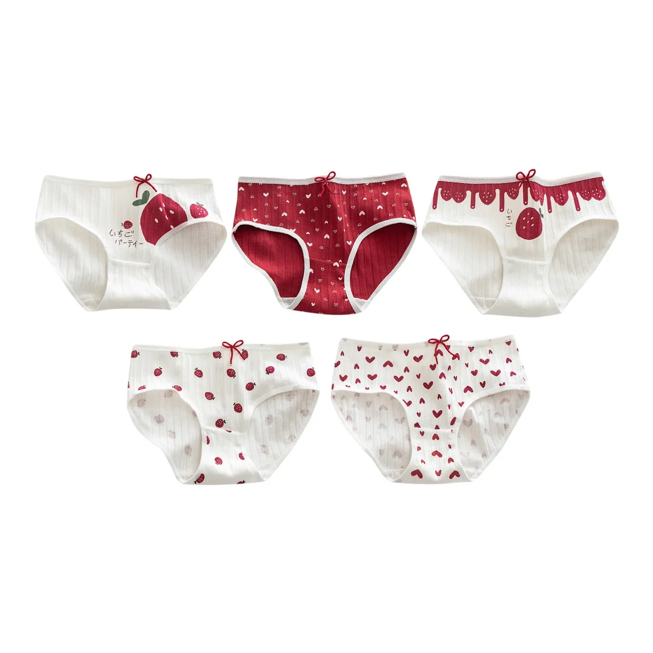 Flowers In Water Underpants Women's 5 Pack
