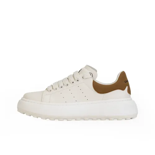 Lilbetter Кроссовки для скейтбординга Low Top Белый-коричневый Мужские